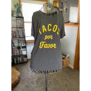 graphic tee--Tacos por favor